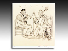 Musicians by Norman Rockwell