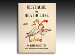 Gertrude & Heathcliffe by Red Skelton