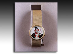 14K Gold Red Skelton Watch