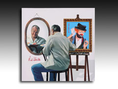 Red’s Triple Self Portrait by Red Skelton
