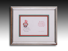 Christmas Card - 1989 Sculpture