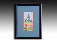 Woody with Pine Trees by Walter Lantz