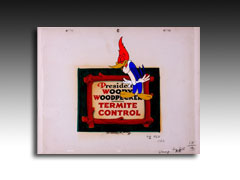 Woody Woodpecker ‘Termite Control’ Title Card by Walter Lantz