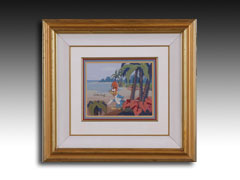 Woody on Waikiki Beach by Walter Lantz