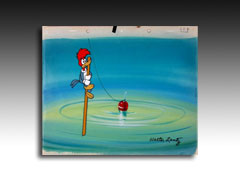 Woody Waiting for the Fish by Walter Lantz